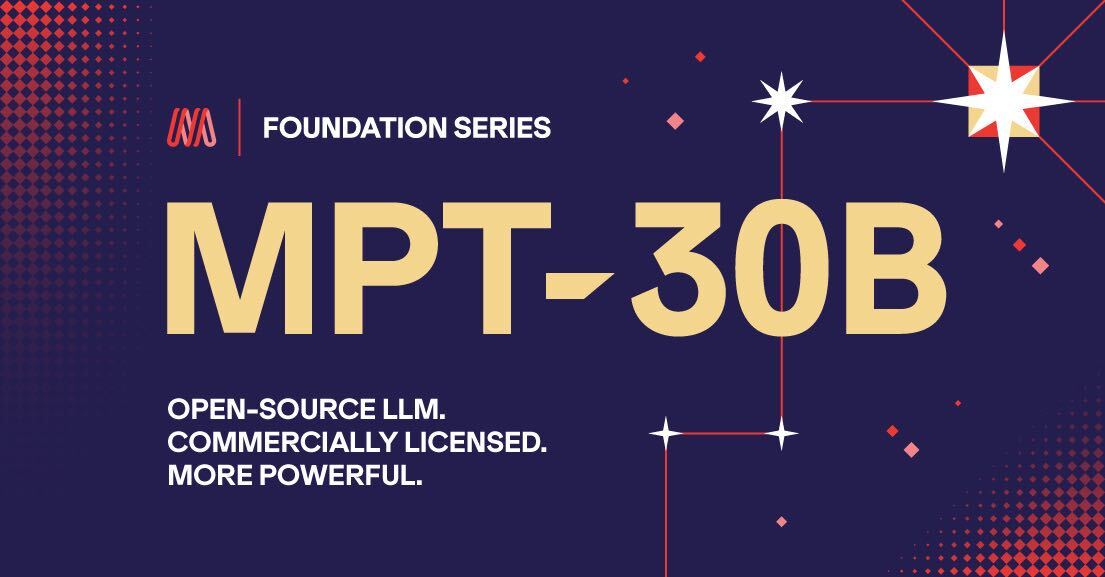 MosaicML launches MPT-30B: a new open-source model that outperforms GPT-3