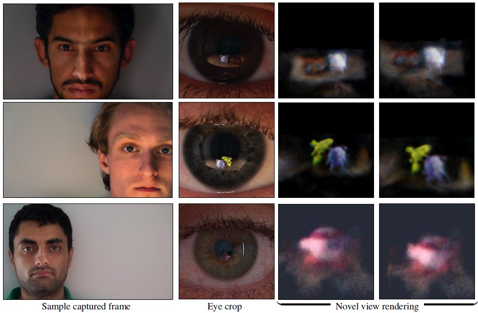New AI model reconstructs 3D scenes from eye reflections