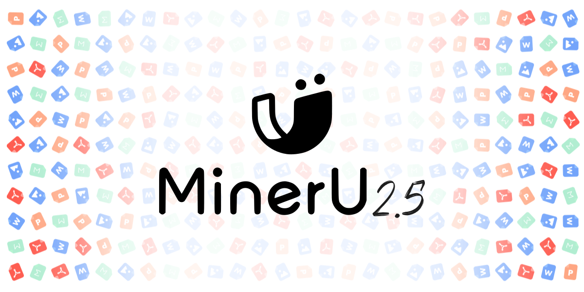 MinerU2.5, a vision-language model for efficient document parsing