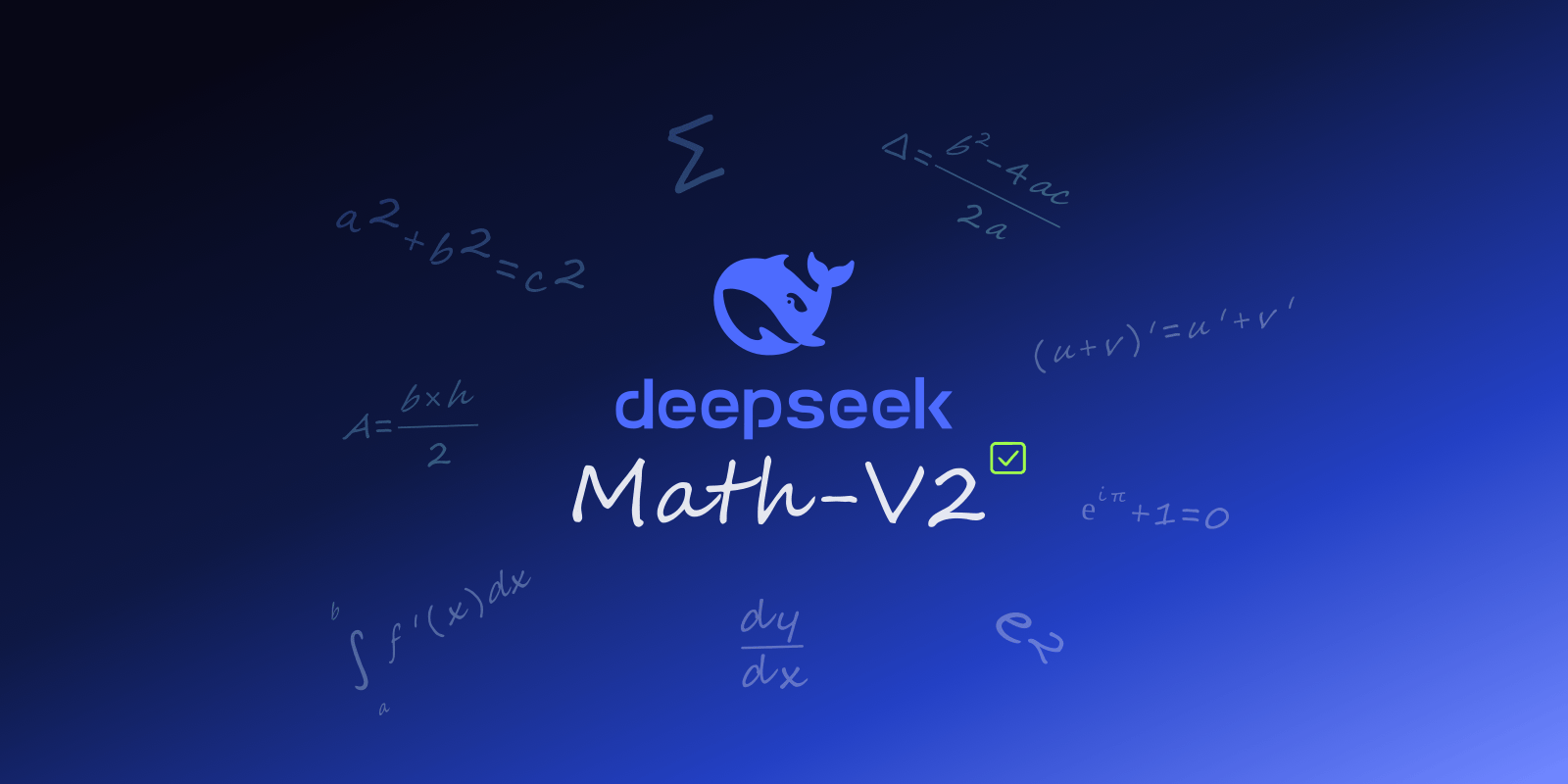 DeepSeekMath-V2, the AI that can check its own math reasoning